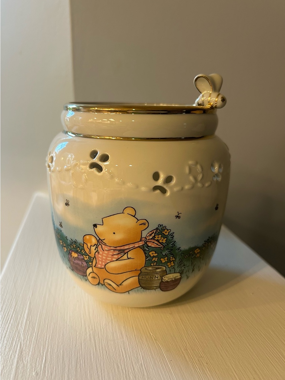 Lenox Pooh Honey Pot Votive